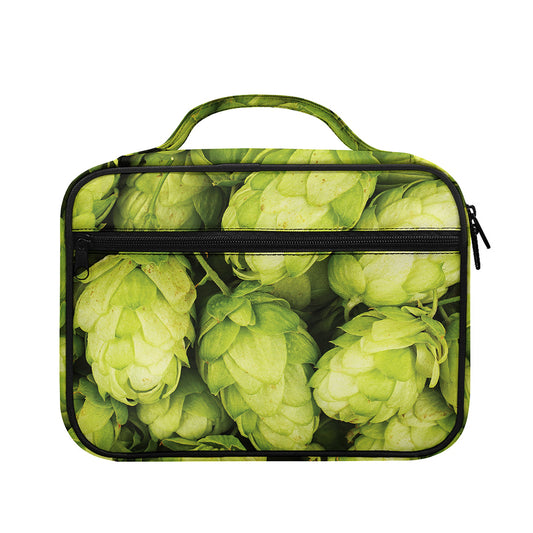 Fresh Hop Cone Print Briefcase Bible Bag