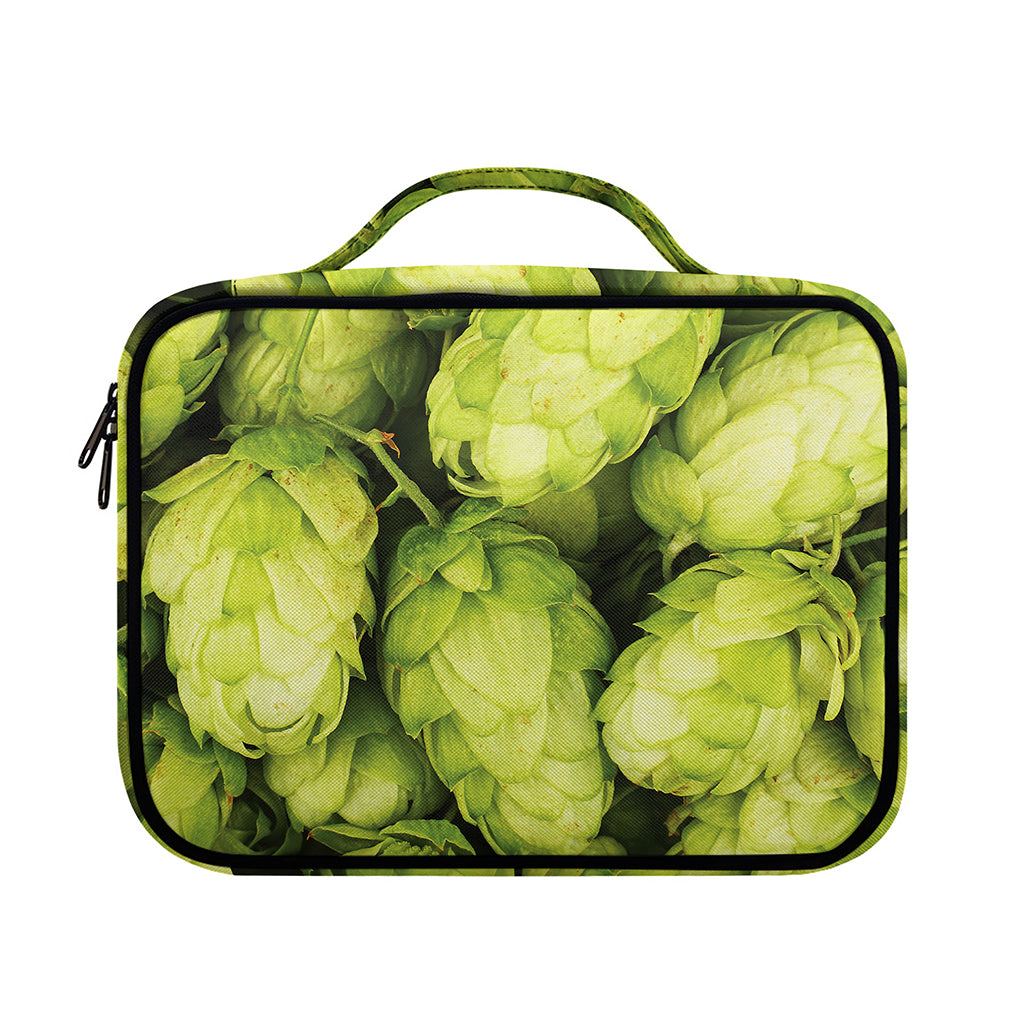Fresh Hop Cone Print Briefcase Bible Bag