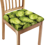 Fresh Hop Cone Print Chair Cushion Cover