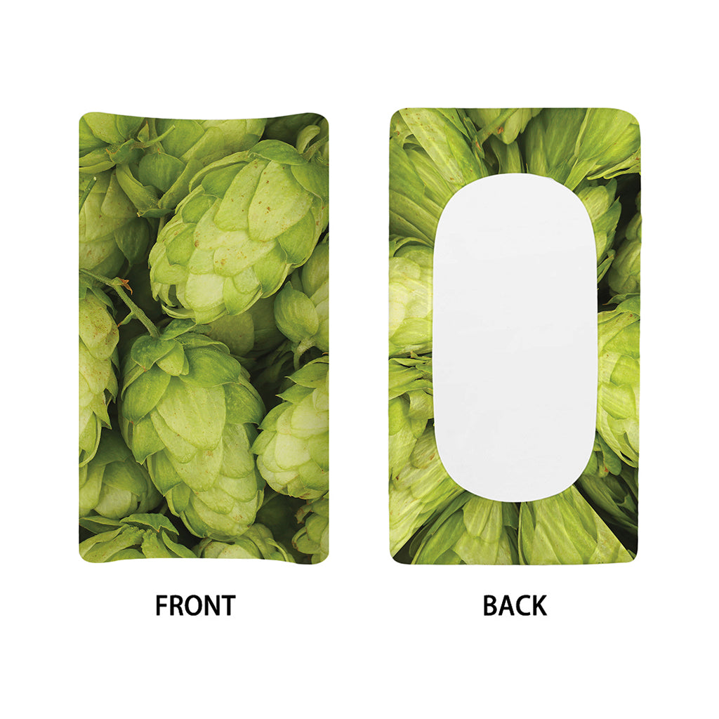 Fresh Hop Cone Print Changing Pad Cover