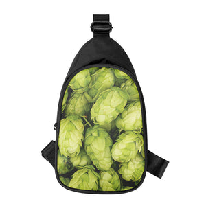 Fresh Hop Cone Print Chest Bag