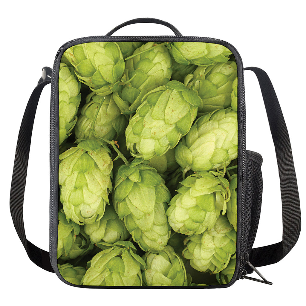 Fresh Hop Cone Print Crossbody Lunch Bag