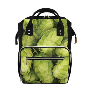 Fresh Hop Cone Print Diaper Bag