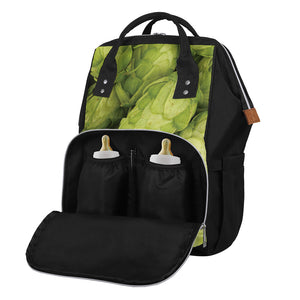 Fresh Hop Cone Print Diaper Bag