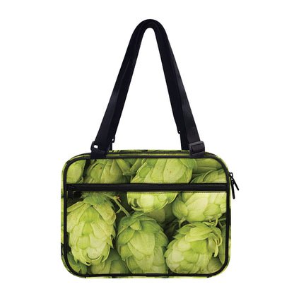 Fresh Hop Cone Print Double Strap Bible Bag