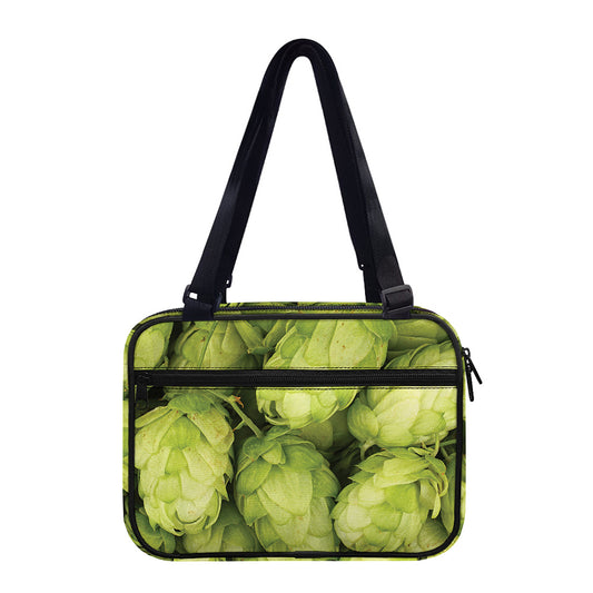 Fresh Hop Cone Print Double Strap Bible Bag