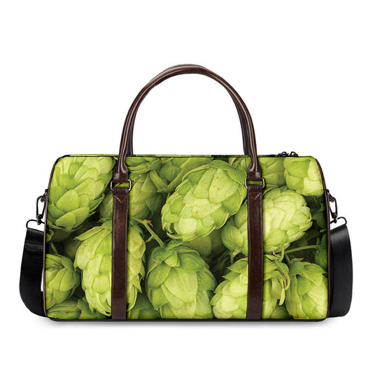 Fresh Hop Cone Print Duffle Bag
