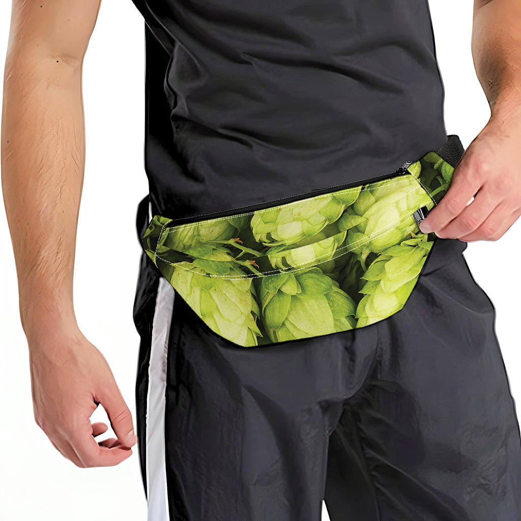 Fresh Hop Cone Print Fanny Pack