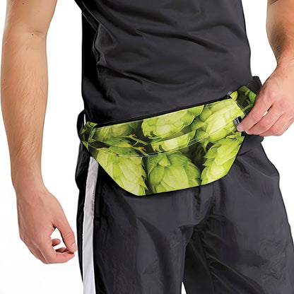 Fresh Hop Cone Print Fanny Pack