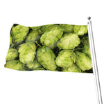 Fresh Hop Cone Print Flag