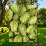 Fresh Hop Cone Print Garden Flag