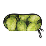 Fresh Hop Cone Print Glasses Case