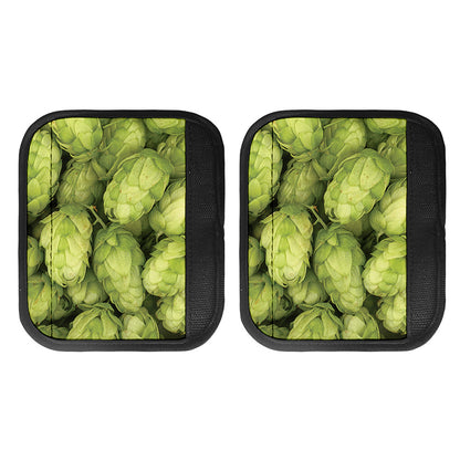 Fresh Hop Cone Print Handle Covers