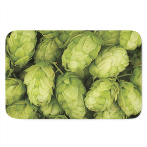 Fresh Hop Cone Print Indoor Door Mat