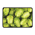 Fresh Hop Cone Print Kitchen Mat
