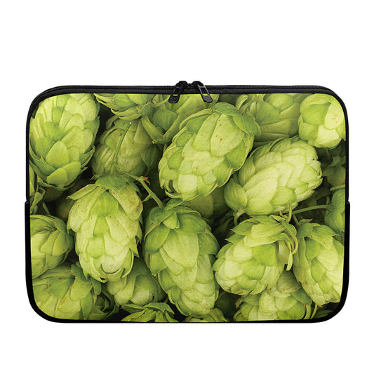 Fresh Hop Cone Print Laptop Sleeve