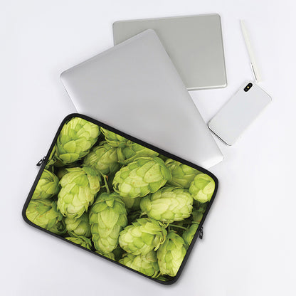 Fresh Hop Cone Print Laptop Sleeve