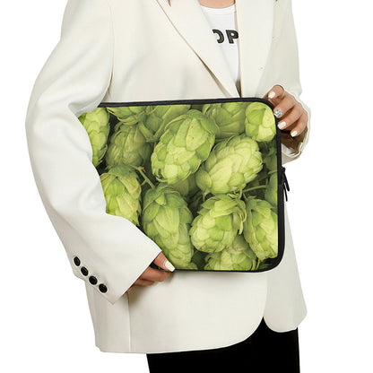 Fresh Hop Cone Print Laptop Sleeve