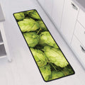 Fresh Hop Cone Print Long Kitchen Mat
