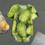 Fresh Hop Cone Print Men's Bodysuit