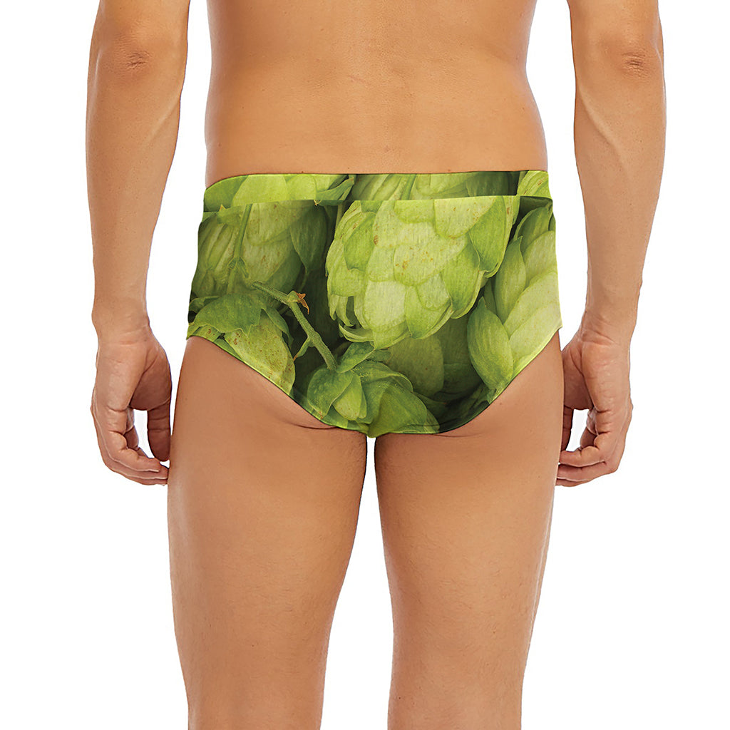 Fresh Hop Cone Print Men's Briefs