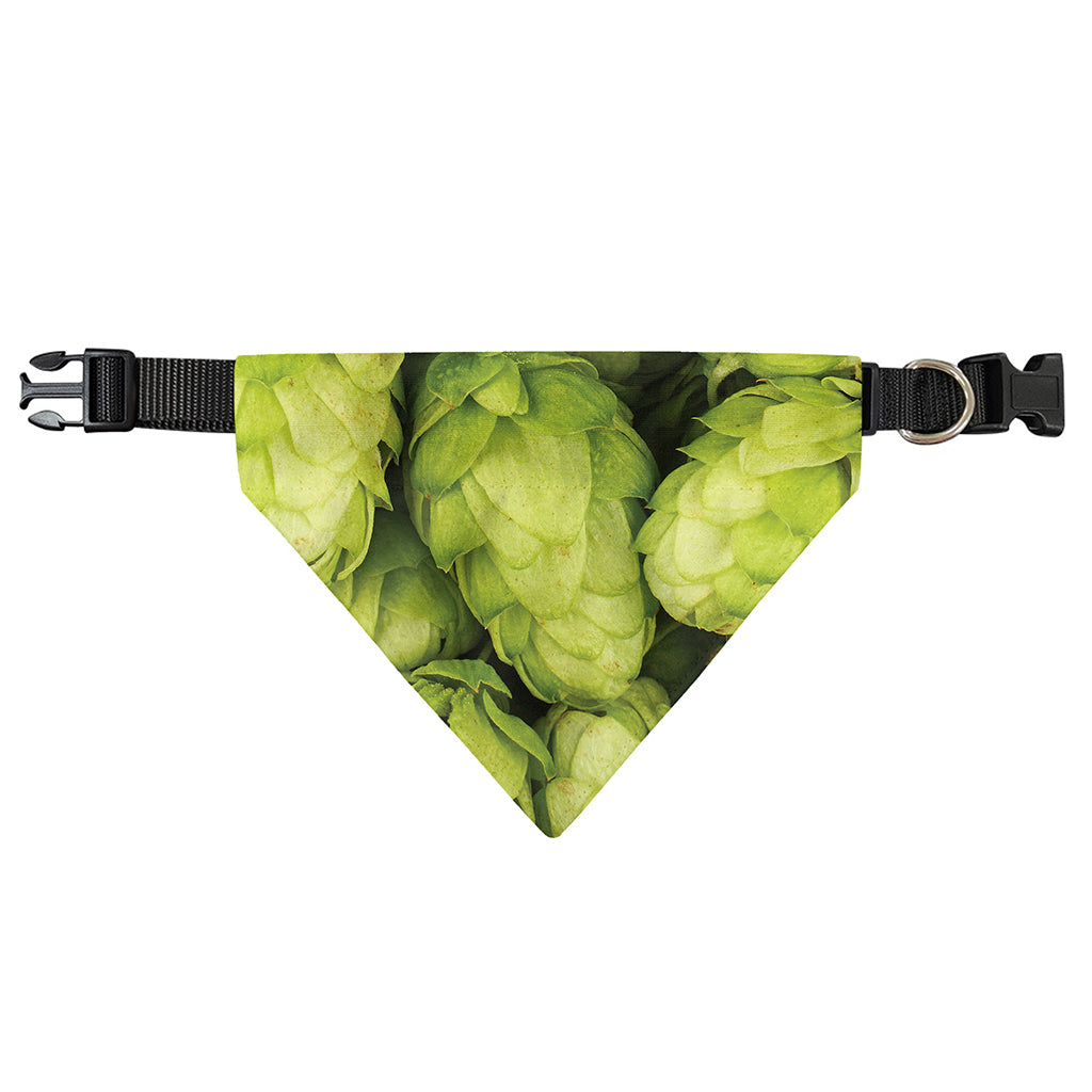 Fresh Hop Cone Print Over The Collar Dog Bandana