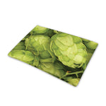 Fresh Hop Cone Print Pet Cooling Mat Cover