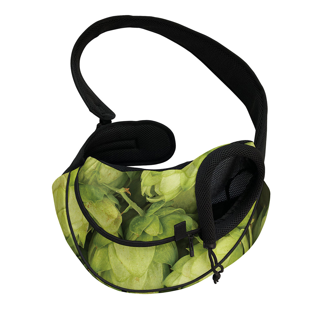 Fresh Hop Cone Print Pet Sling Carrier