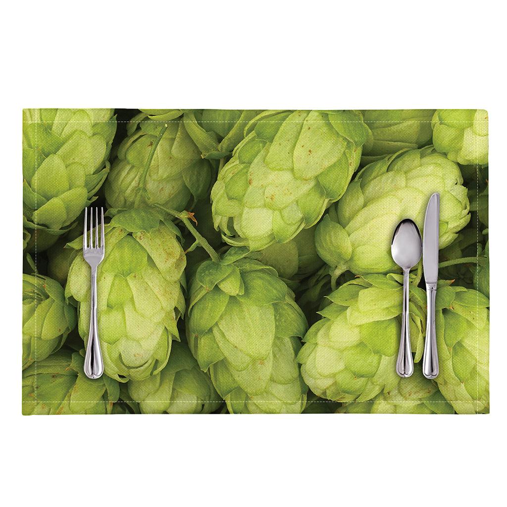 Fresh Hop Cone Print Placemat