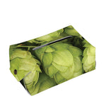 Fresh Hop Cone Print Rectangle Tissue Box Cover