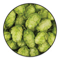 Fresh Hop Cone Print Round Floor Mat
