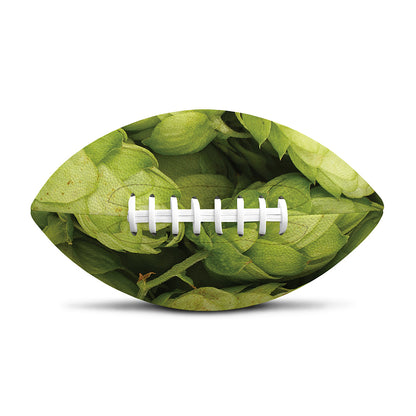Fresh Hop Cone Print Rugby Ball
