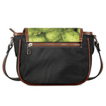 Fresh Hop Cone Print Saddle Bag