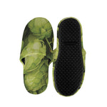 Fresh Hop Cone Print Slippers