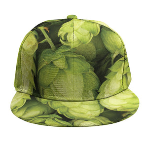 Fresh Hop Cone Print Snapback Cap