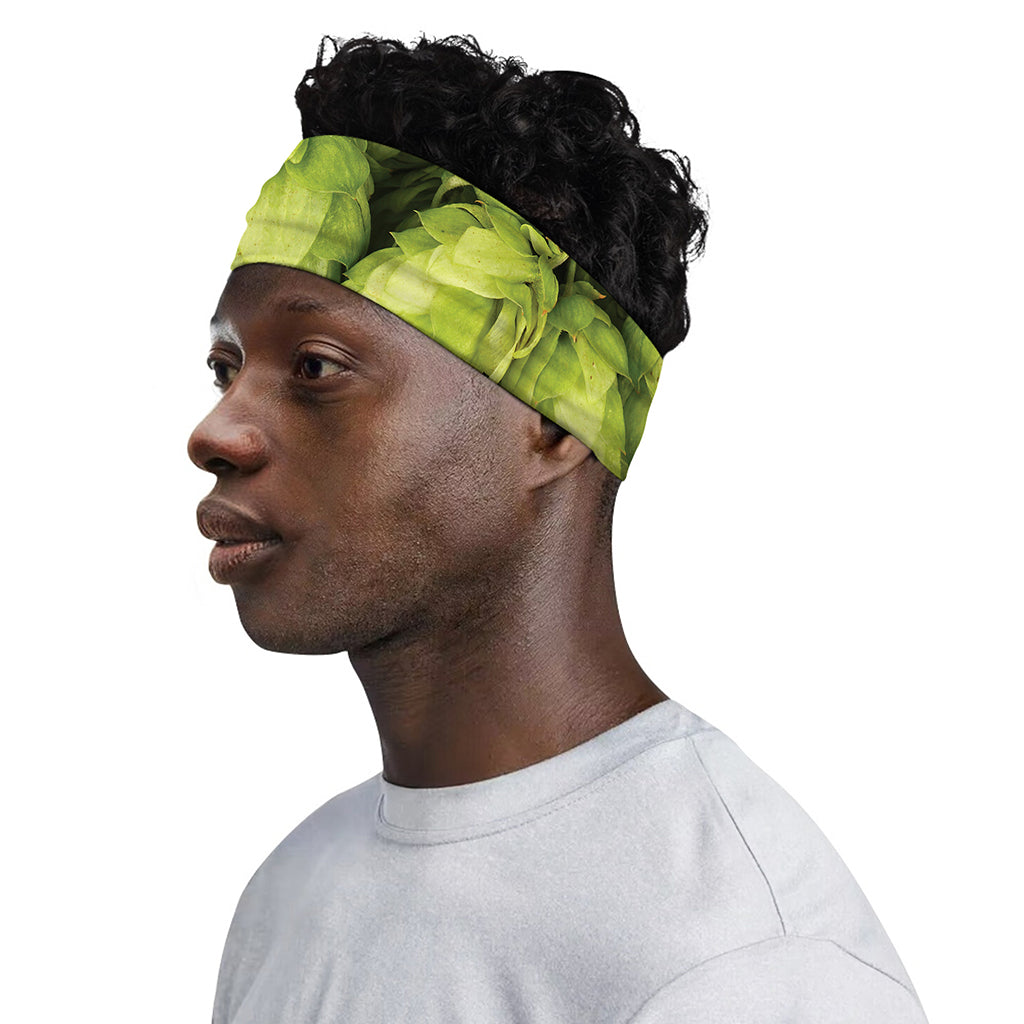 Fresh Hop Cone Print Sports Headband