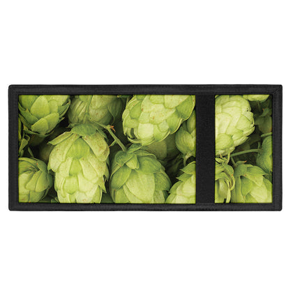 Fresh Hop Cone Print Trifold Wallet