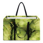 Fresh Hop Cone Print Utility Tote Bag