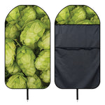 Fresh Hop Cone Print Waterproof Car Seat Cover