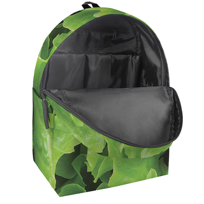 Fresh Lettuce Leaves Print Backpack