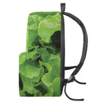 Fresh Lettuce Leaves Print Backpack
