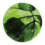 Fresh Lettuce Leaves Print Basketball
