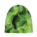 Fresh Lettuce Leaves Print Beanie