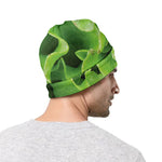 Fresh Lettuce Leaves Print Beanie