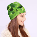 Fresh Lettuce Leaves Print Beanie