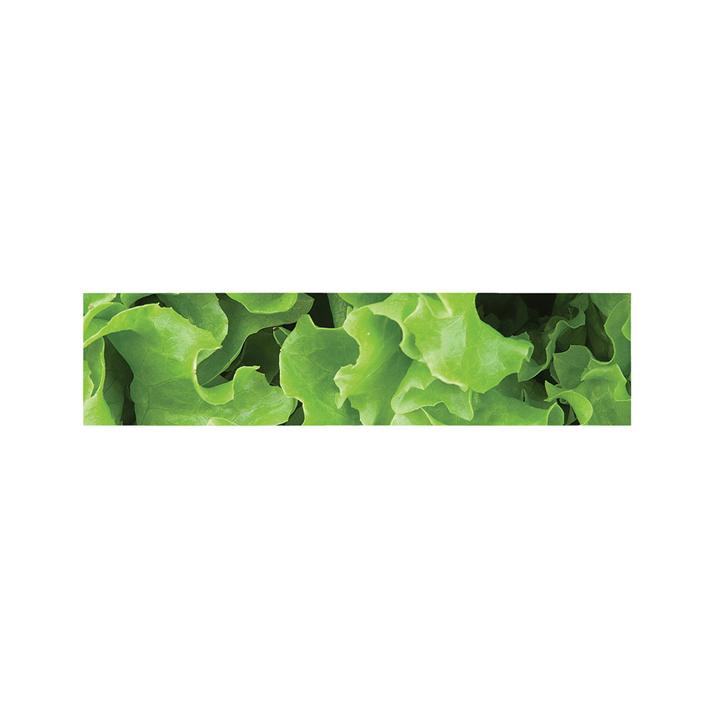Fresh Lettuce Leaves Print Bed Runner
