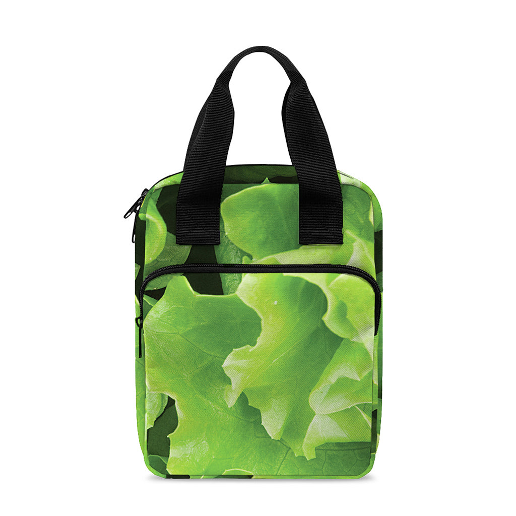 Fresh Lettuce Leaves Print Bible Tote Bag