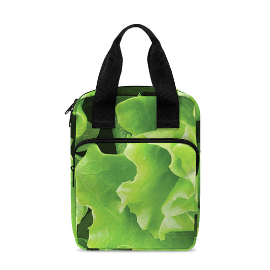 Fresh Lettuce Leaves Print Bible Tote Bag