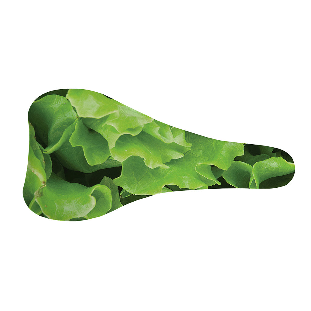 Fresh Lettuce Leaves Print Bicycle Seat Cover