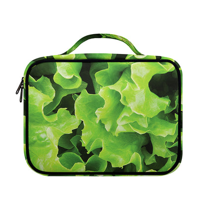 Fresh Lettuce Leaves Print Briefcase Bible Bag